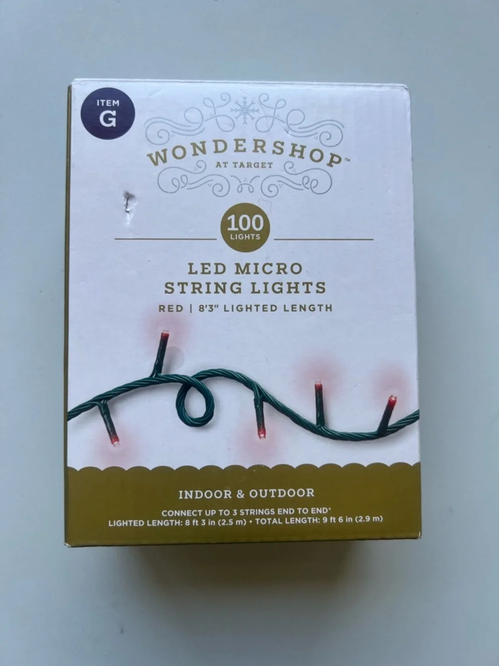 Wondershop LED Micro String Lights Set of 2